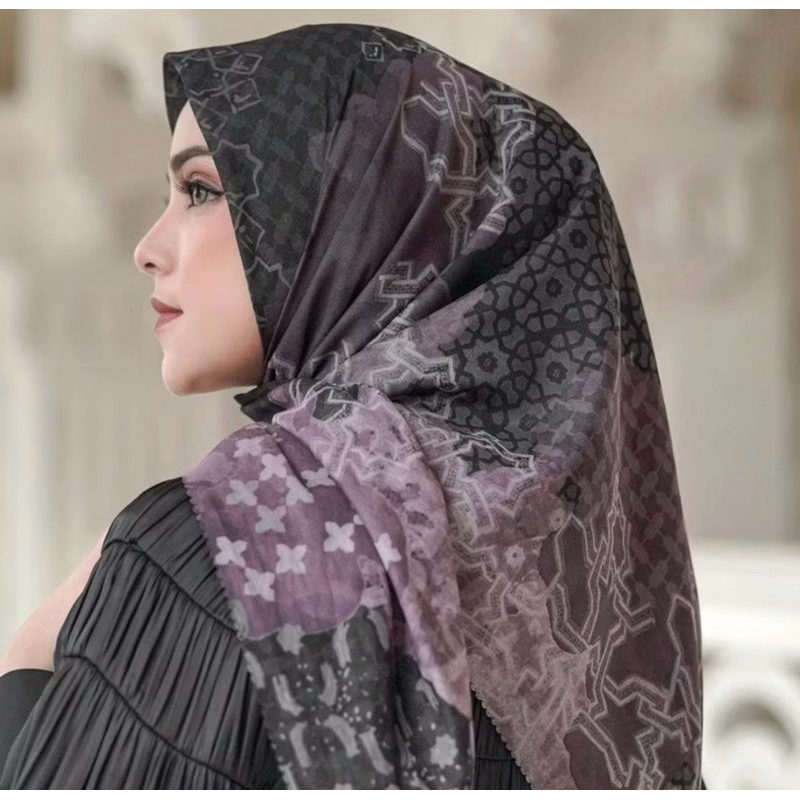 haramain black buttonscarves size XL