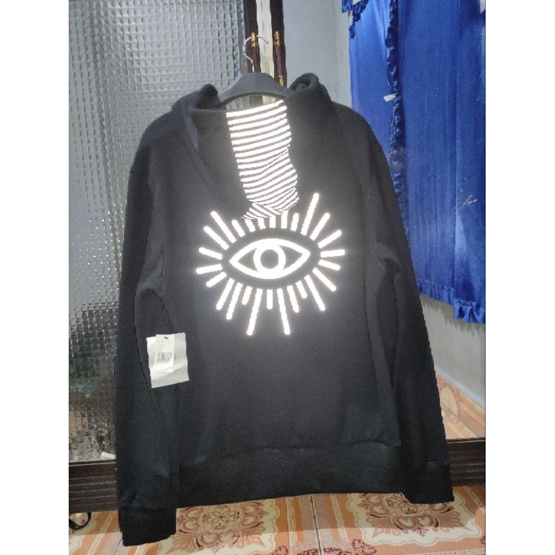 HOODIE ICNY REFLEKTIF BNWT