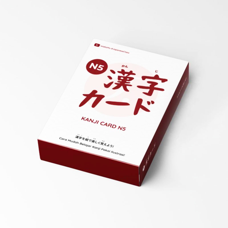 

Kanji Card N5 (Original WaGoMu) bekas