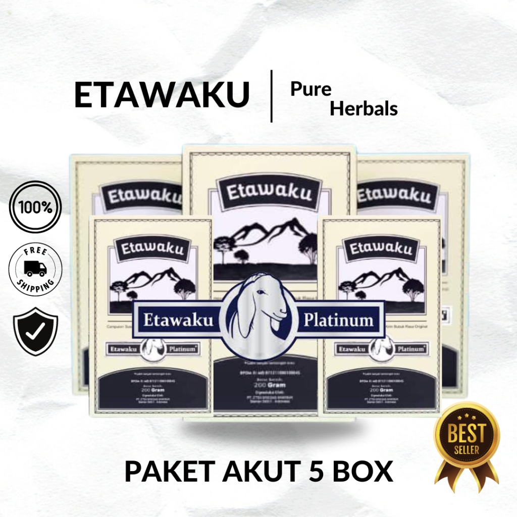 

Susu Kambing Etawaku Platinum Etawa Bubuk 1kg Mengobati Asma & Nyeri Sendi 5 Box