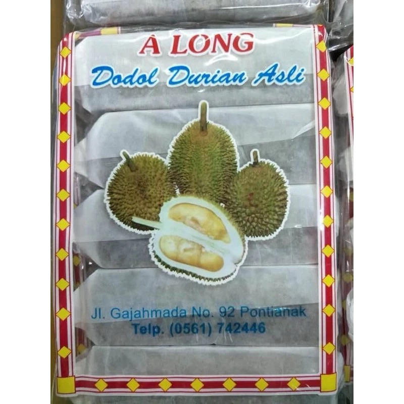 

Dodol Durian 750g ALONG/ Lempok Durian/ Spesial Oleh oleh Khas Pontianak