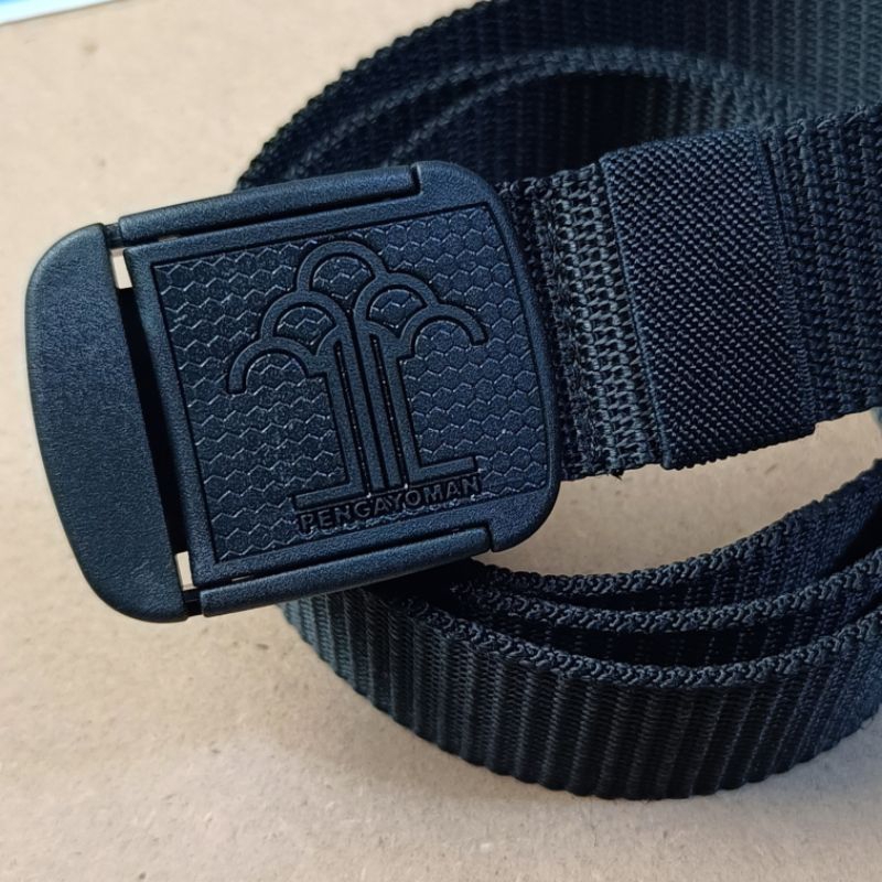 Gesper Tactical Logo Kemenkumham Pengayoman Hitam