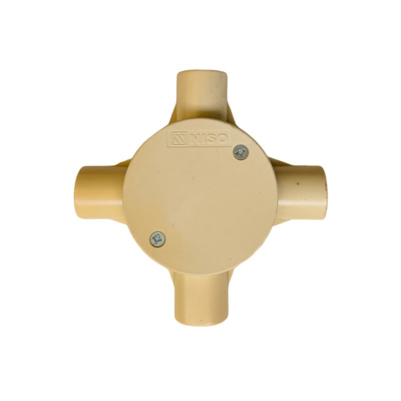 NISO T-DUS CABANG 4 T-DOS 20MM 4 LUBANG