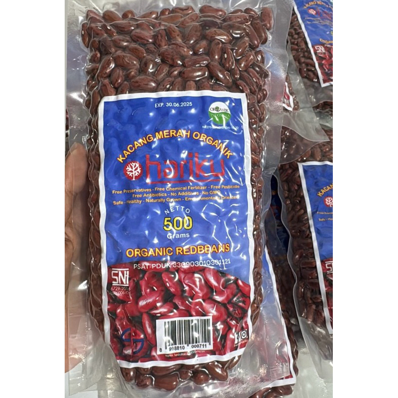 

Hariku Kacang Merah Organik 500gr