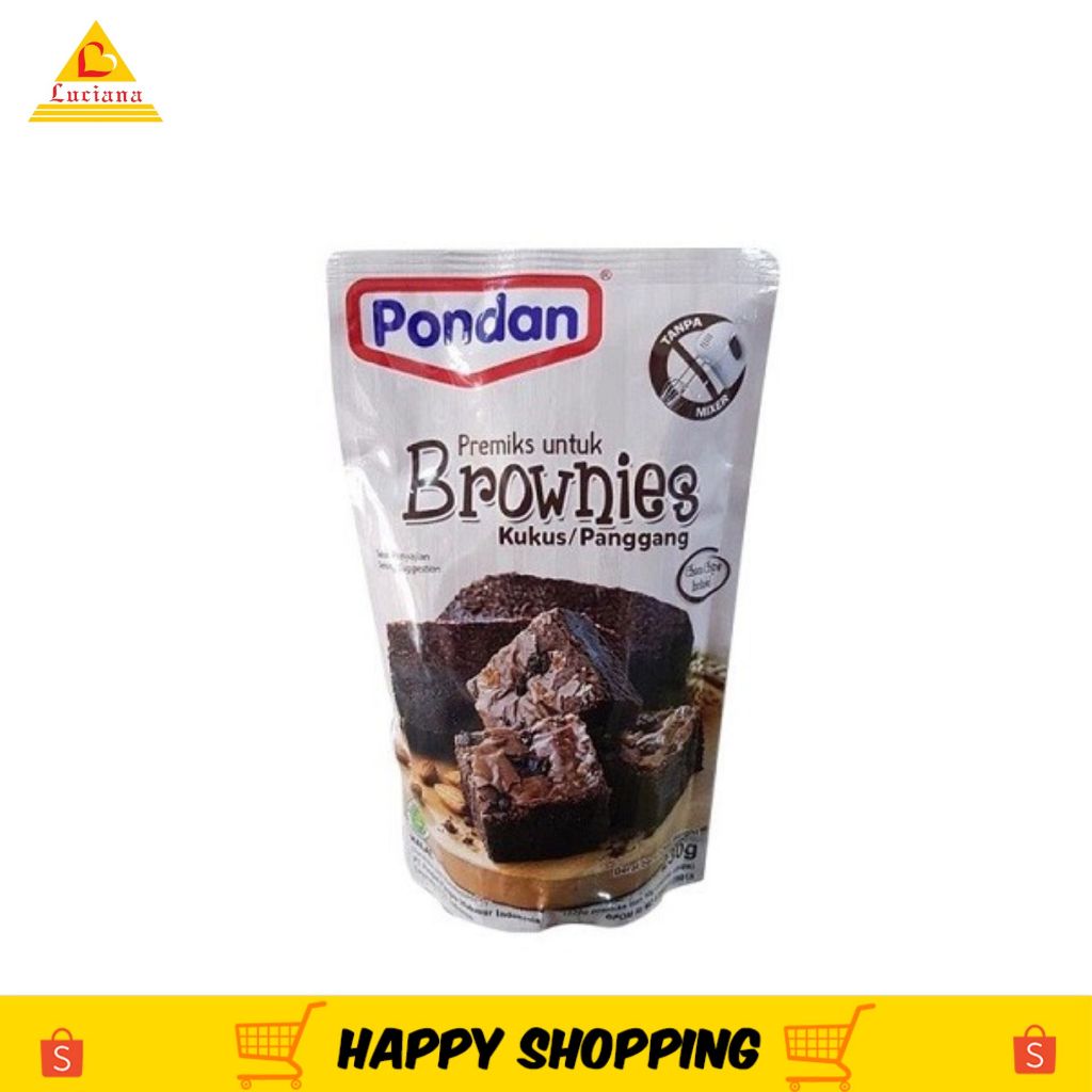 

Pondan brownies kukus uk 230gr