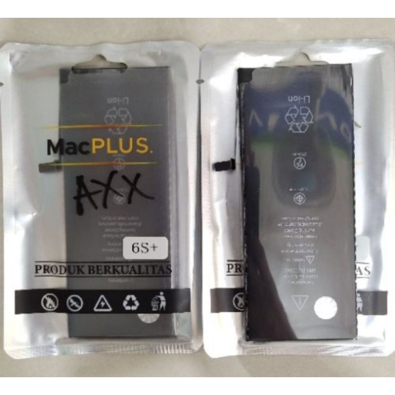 Baterai BATRE BATRAI IPHONE 6S PLUS MACPLUS REAL ORIGINAL 100%