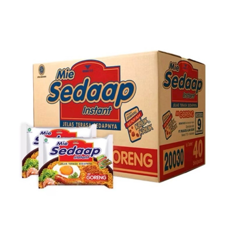 

[ 1 Dus ] MIE SEDAAP GORENG ISI 40 PCS