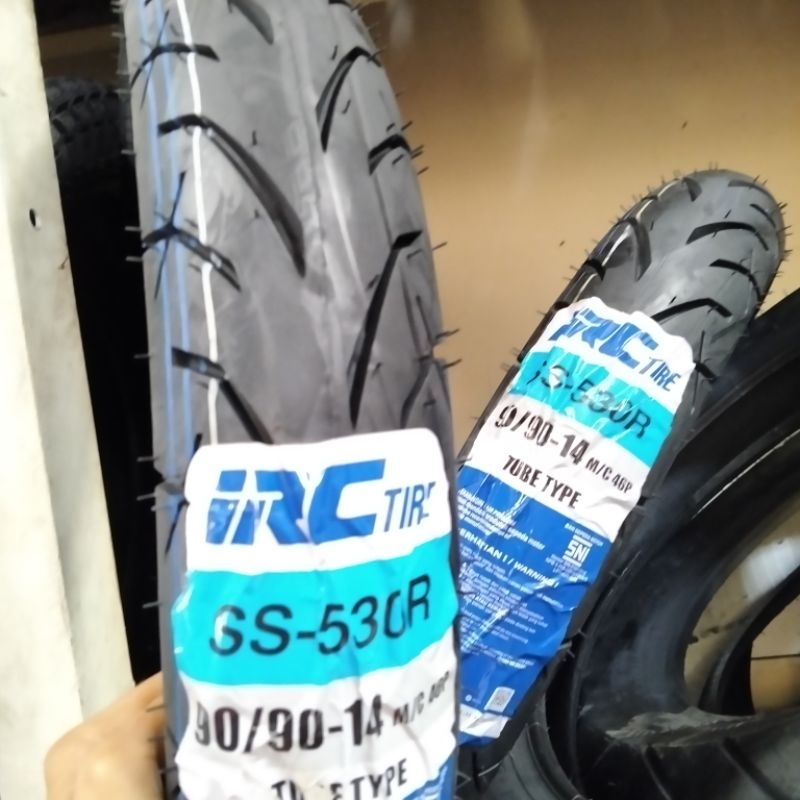 BAN LUAR IRC 9090 14 8090-14 SS530 TUPETYPE BIASA ko