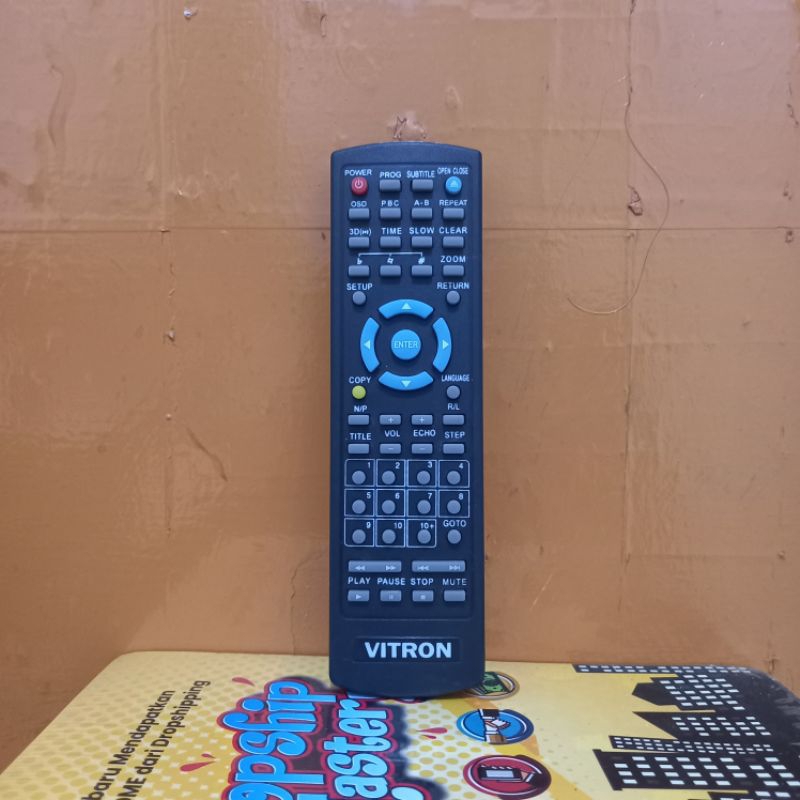 REMOTE ORIGINAL DVD PLAYER VITRON