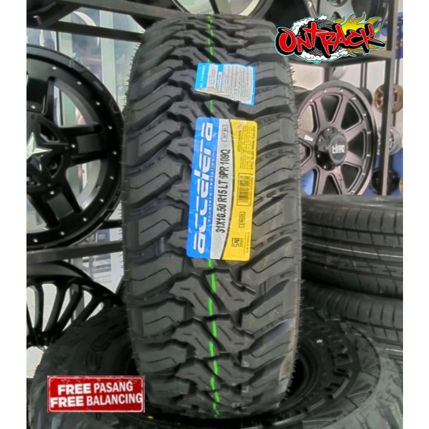 BAN MOBIL OFFROAD UKURAN 31/10,5 R15 ACCELERA M/T-01
