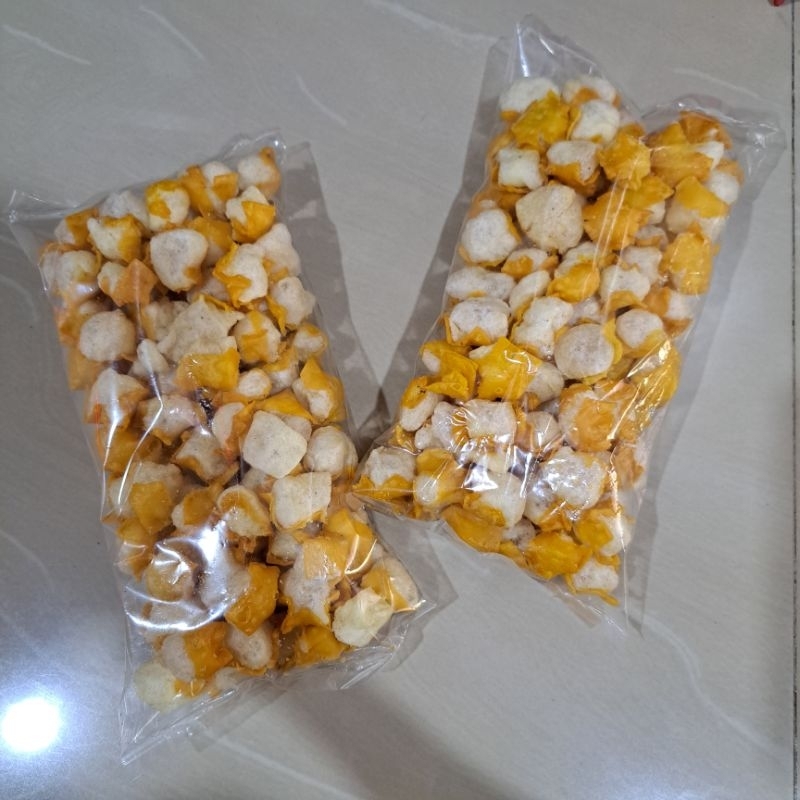 

Gurilem / Siomay Mini Kering 250 gr Topping Seblak / Baso Aci