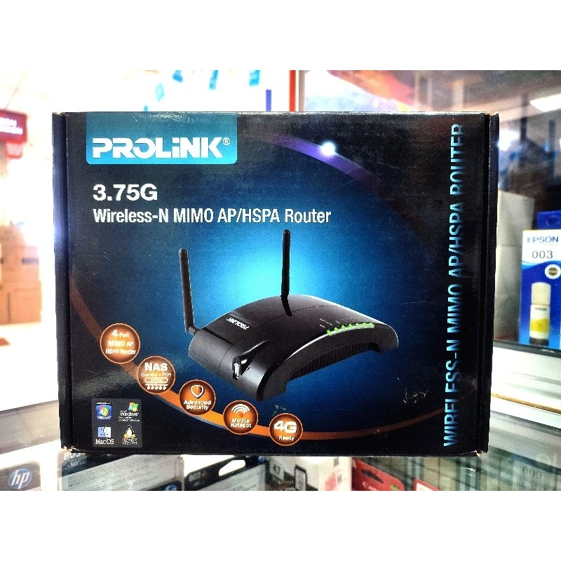 PROLINK PWH 2004 Router 3.75G 300 Mbps Wireless N 4G LTE Router / WiFi Modem Router