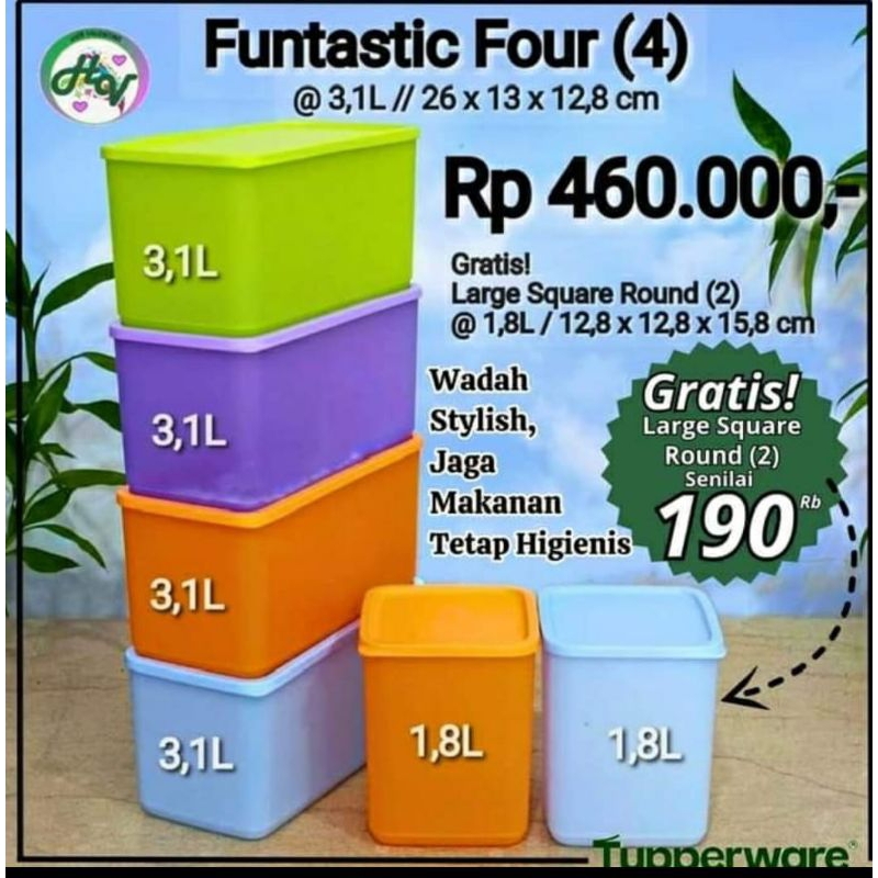 funtastic four PROMO bisa ecer ORI