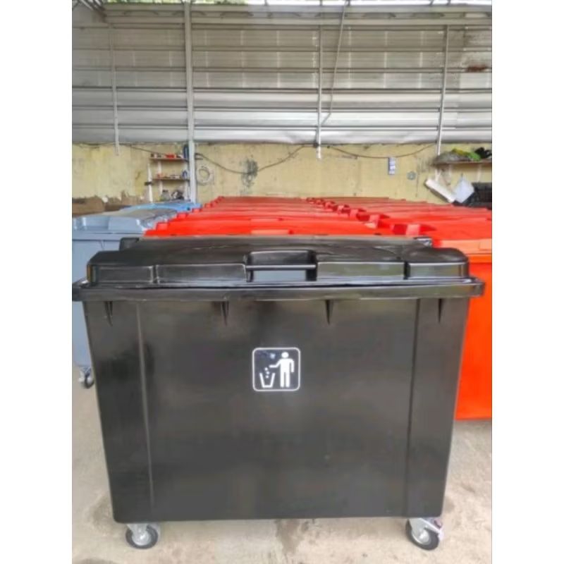 Salee TEMPAT SAMPAH BESAR 660 LITER / BAK SAMPAH BESAR 660 LITER RODA