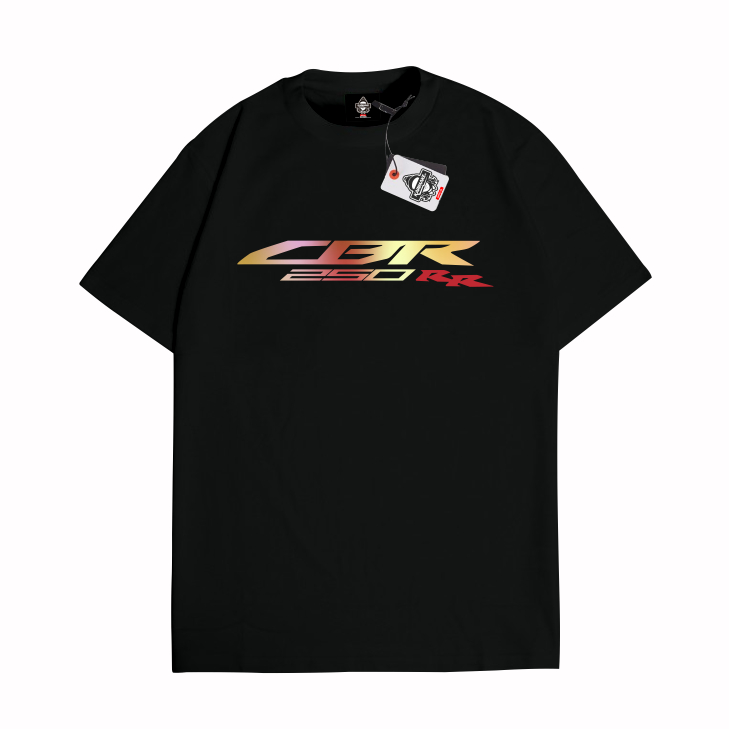 KARIMAKE Kaos Baju T Shirt Distro Unisex Gambar Motor Honda All New CBR 250RR Hologram