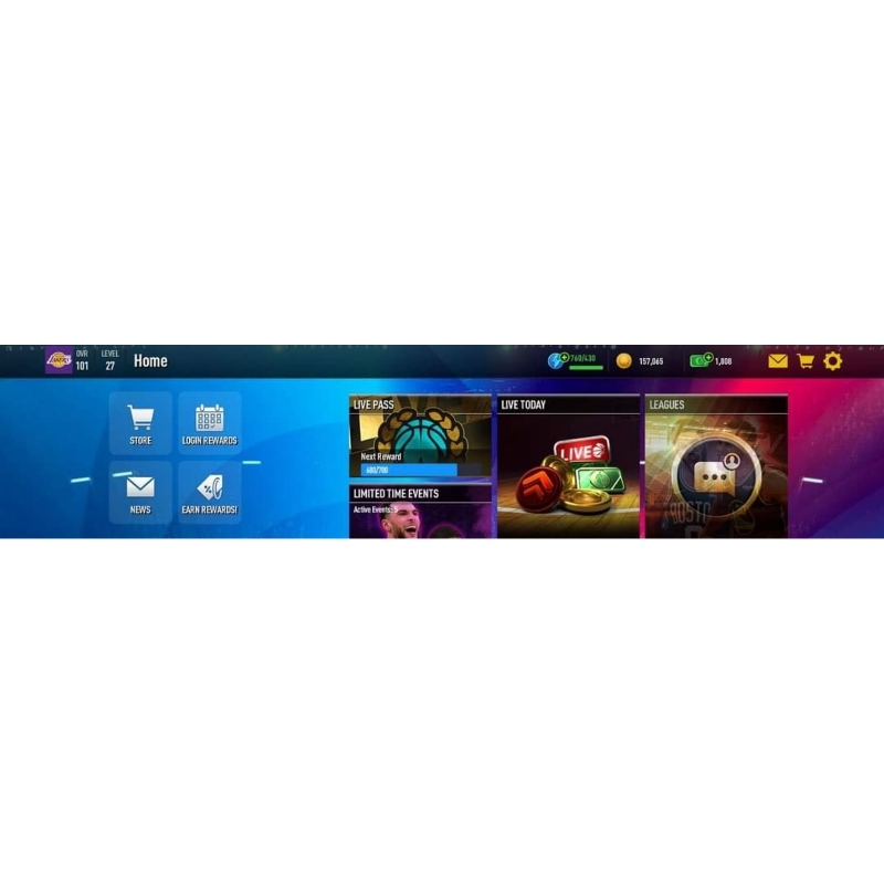 NBA Live Mobile @ccount