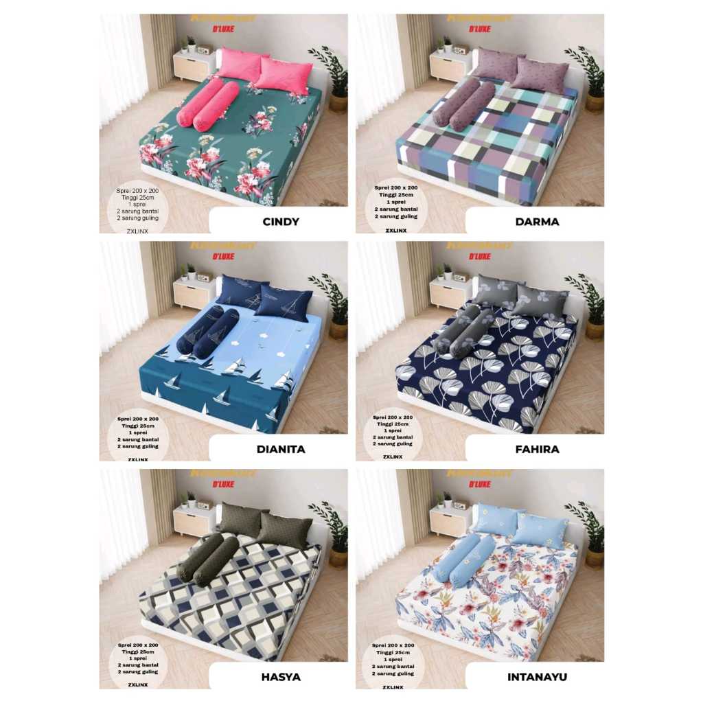 SPREI KINTAKUN DELUXE UKURAN 200X200 TINGGI 25 SPREI AESTETIC SPREI MOTIF TERBARU RIA BATIK SOLO