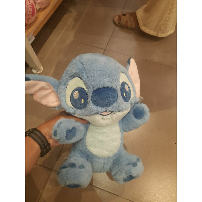 miniso pink ❤ stitch mainan boneka karakter