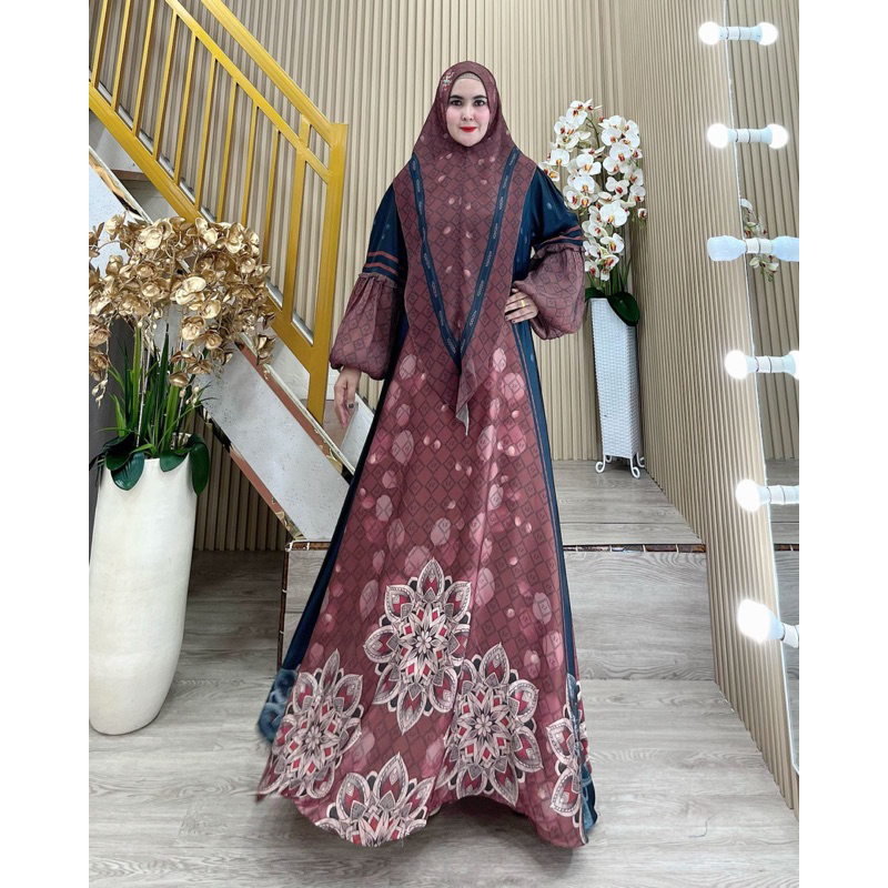 DRESS KONDANGAN BAHAN VOAL PREMIUM HQ PRINT DIGITAL ORIGINAL YODIZEIN