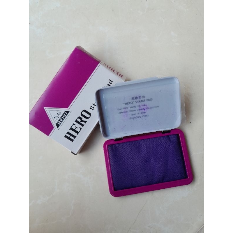 

Bantalan stempel/ Hero stamp Pad