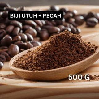 

KOPI BUBUK MURNI ASLI TANPA CAMPURAN (biji utuh+pecah) 500 g