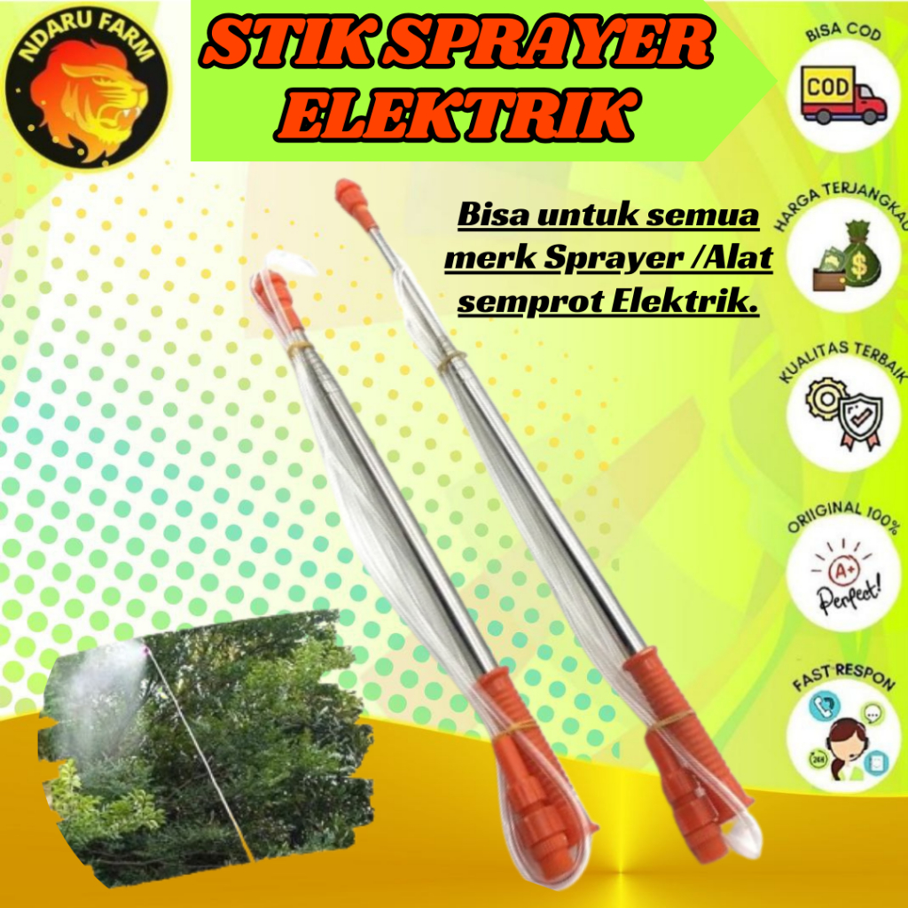 Stik Sprayer Elektrik Panjang 2.5 Meter 3.5 Meter
