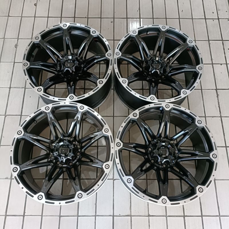 Velg Mobil Second Balistik Ring 20 Lebar 9 pcd 6x139.7 Et12