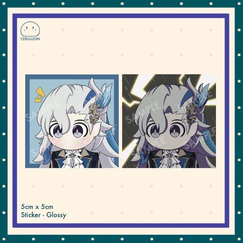 

Sticker - Genshin Impact Neuvillette