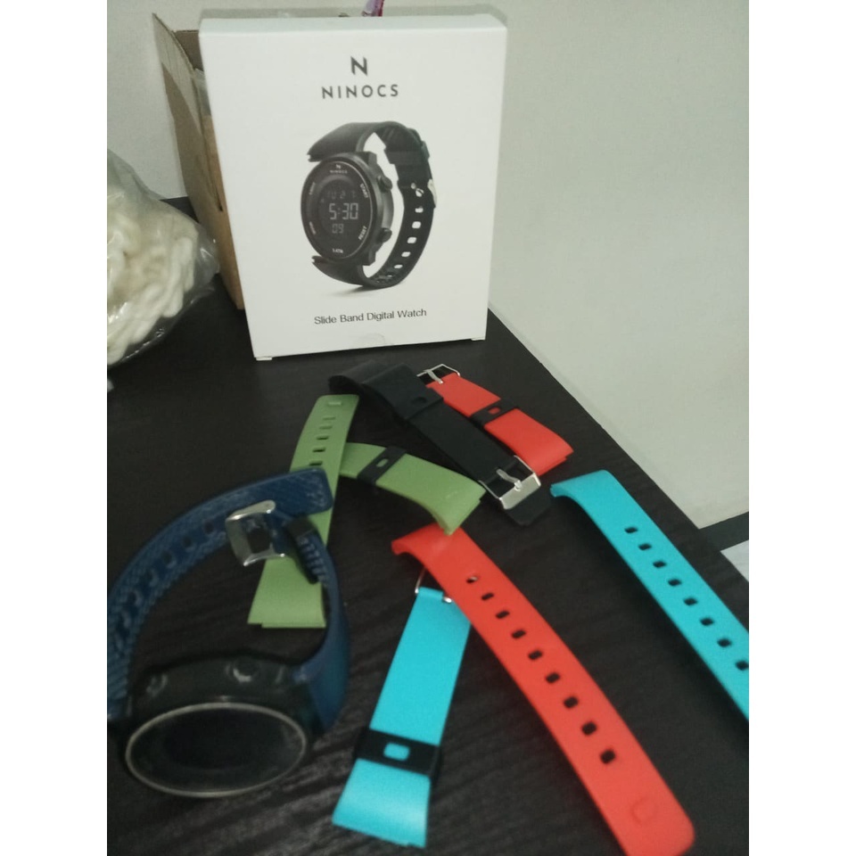 ( NhkMall) strap Tali Jam Tangan 511-7770 Tali Jam Tangan geser Ninoc