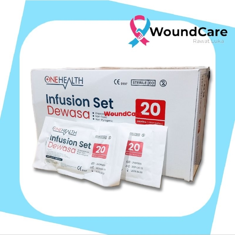 Infus Set Dewasa Onehealth Infuset Infusion Set Makro / Box