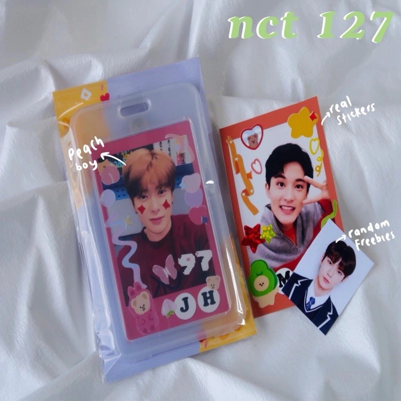 NCT Polaroid deco with photocard holder