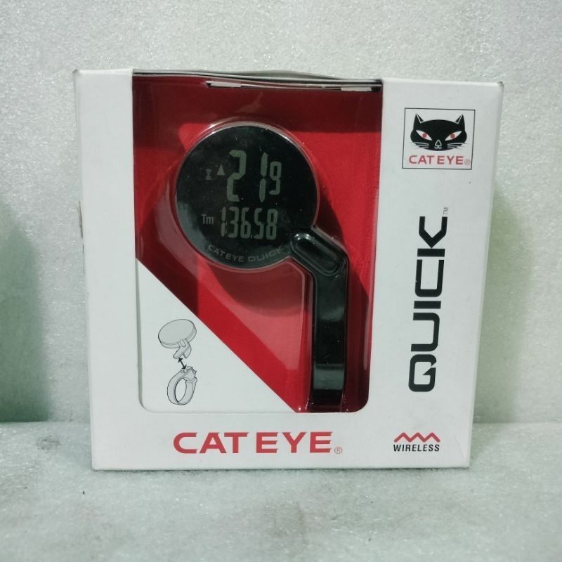 Spedometer Sepeda Cateye Wirelees CC - RS 100W cyclocomputer untuk semua jenis sepeda balap roadbike