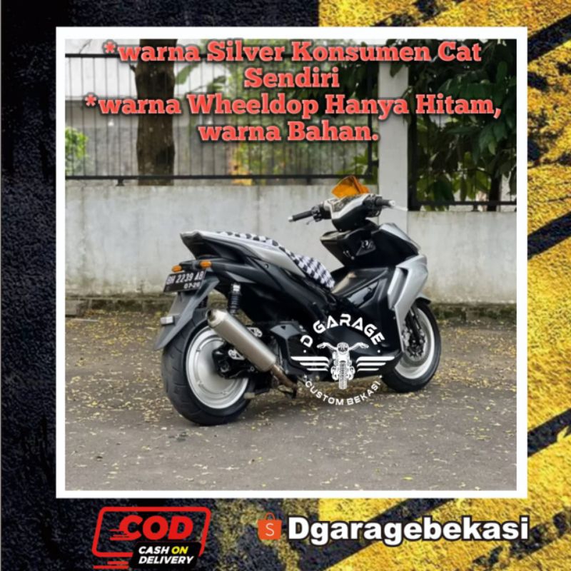(COD) WHEELDOP AEROX 155 wildop PNP Velg Original Yamaha Aerox155 Ring R 14 R14