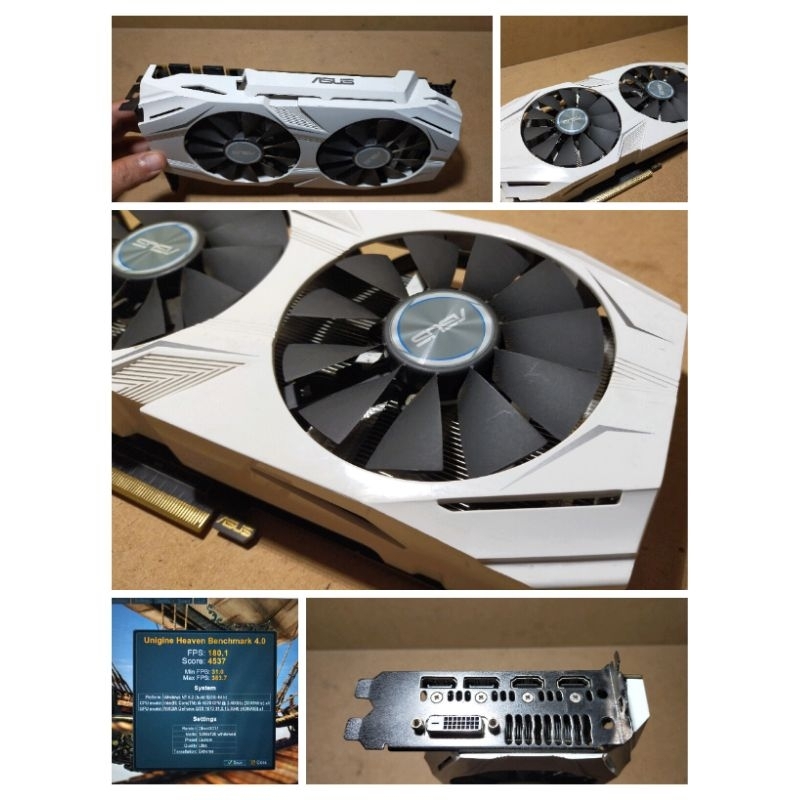 gtx 1070 8gb 256bit Asus dual ddr5