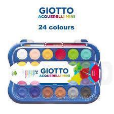 

GIOTTO MINI WATERCALOR 24 COL