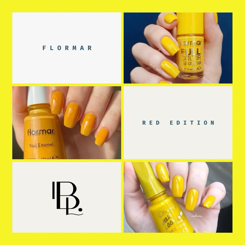 Flormar NAIL POLISH YELLOW COLLECTION