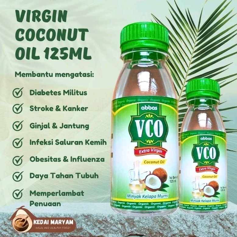 

Minyak Kelapa Virgin Coconut Oil VCO Asli Murni 125 Ml