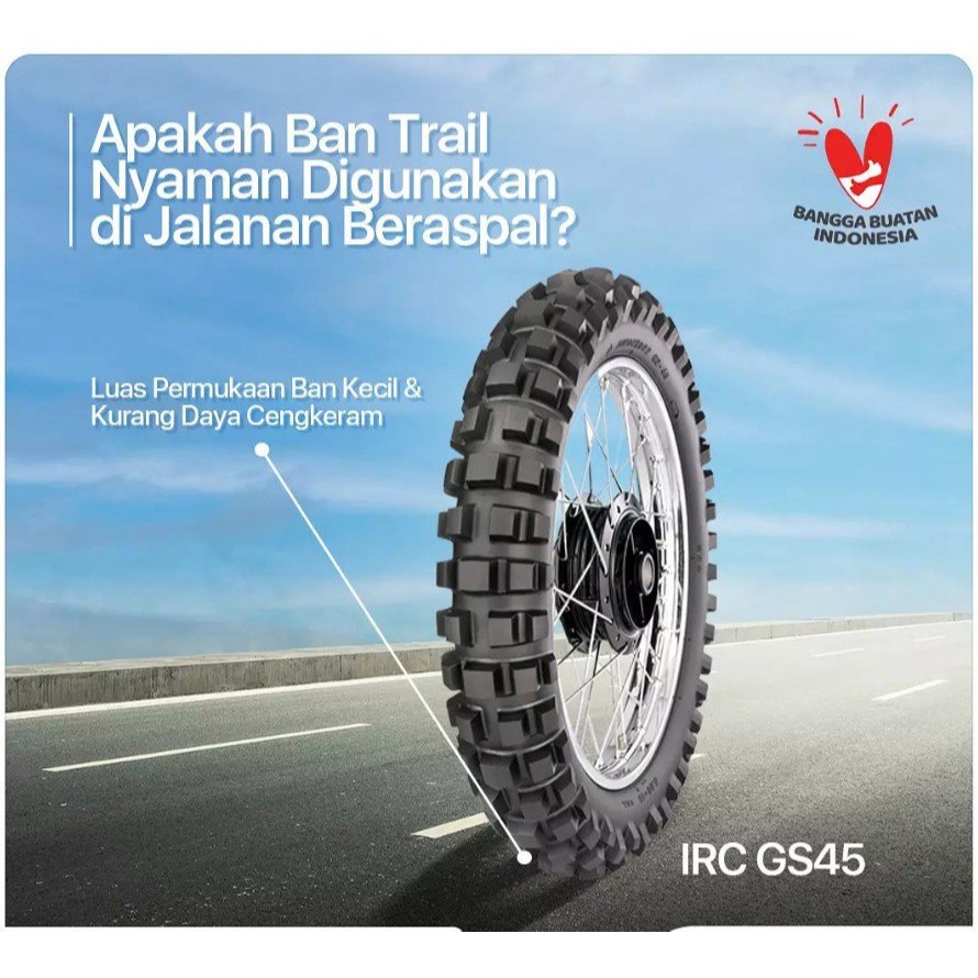 (BAYAR DITEMPAT) BAN IRC 80/90-14 NR73T, NR76, SS530, TR, GS45 TUBETYPE Ban Motor MIO, MIO 125,  MIO