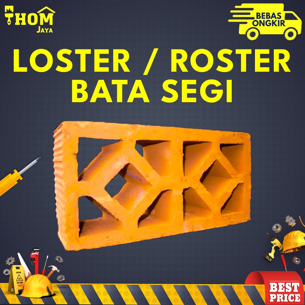 ROSTER BATA ANGIN / LOSTER BATA SEGI - 20 X 10