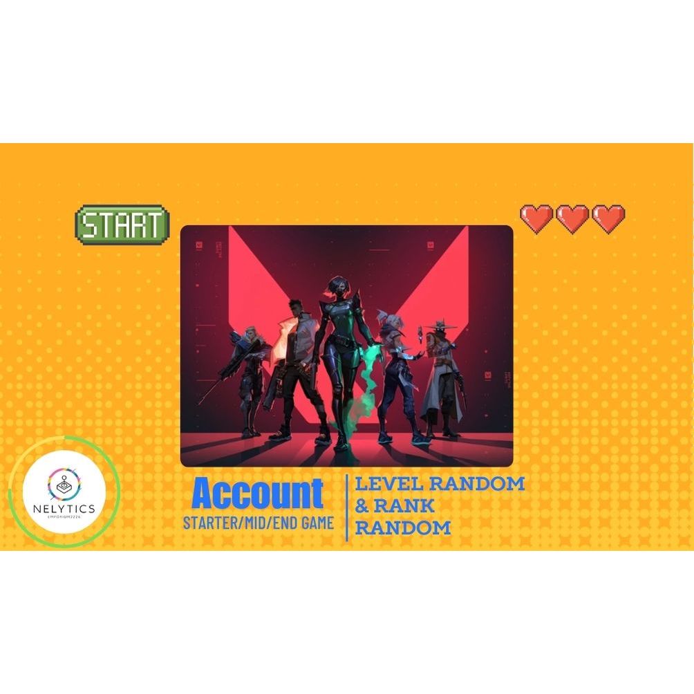 Valorant (RIOT GAMES)(Take Email)