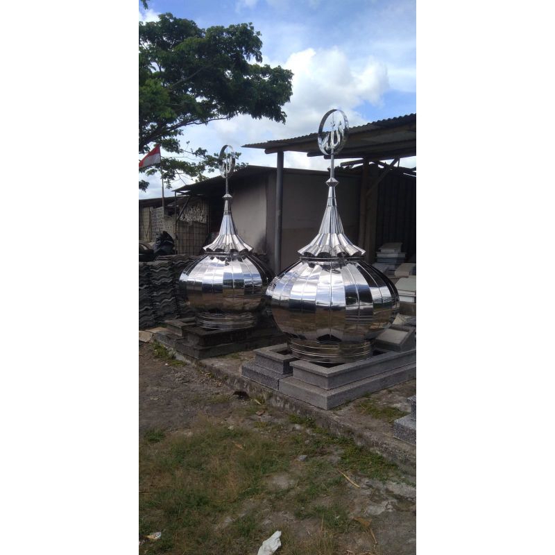 Kubah Masjid Ukuran 120 Cm Besar Badan