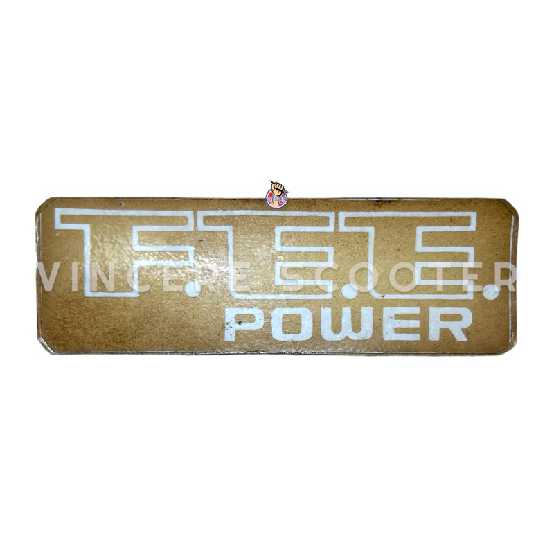 Stiker Tepong Samping FEE Power Vespa PX Sport PS Strada Exclusive