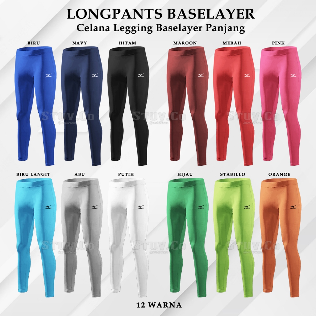 LEGING BASELAYER PANJANG CELANA BASELAYER PANJANG OLAHRAGA PRIA WANITA