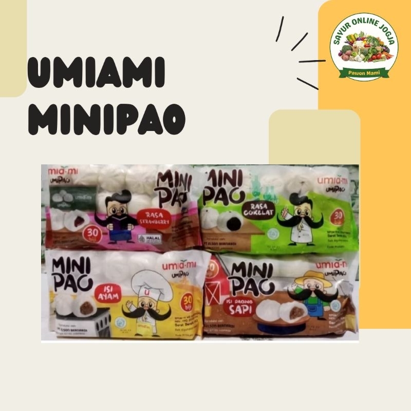 

Umiami minipao isi 30pcs - PAWON MAMI SAYUR ONLINE JOGJA