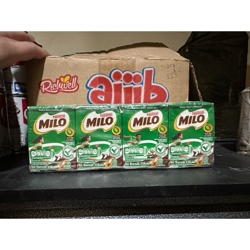 

MILO 110 mL isi 4 pcs