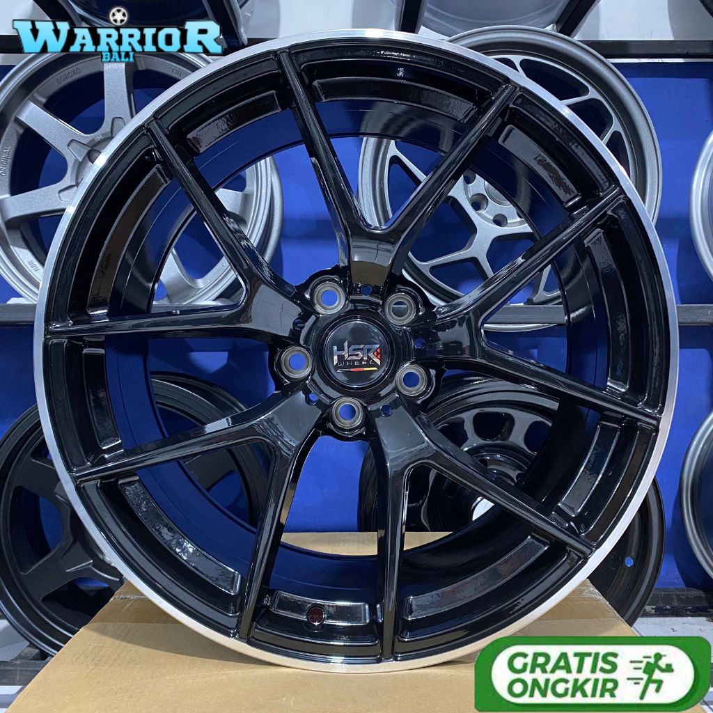 Velg Racing HSR Ring 19 Type BIELEFELD Untuk Mercy Innova Hrv Rush R19