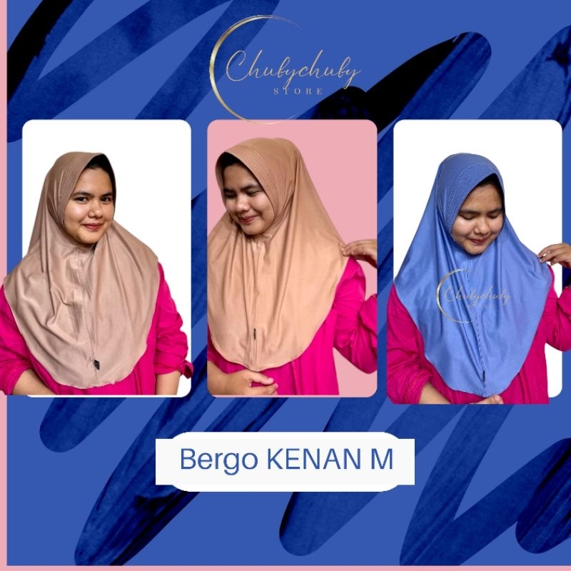 BERGO KENAN M,L||BERGO KENAN PET||KENAN HIJAB PREMIUM||HIJAB KENAN|| HIJAB KENAN PET