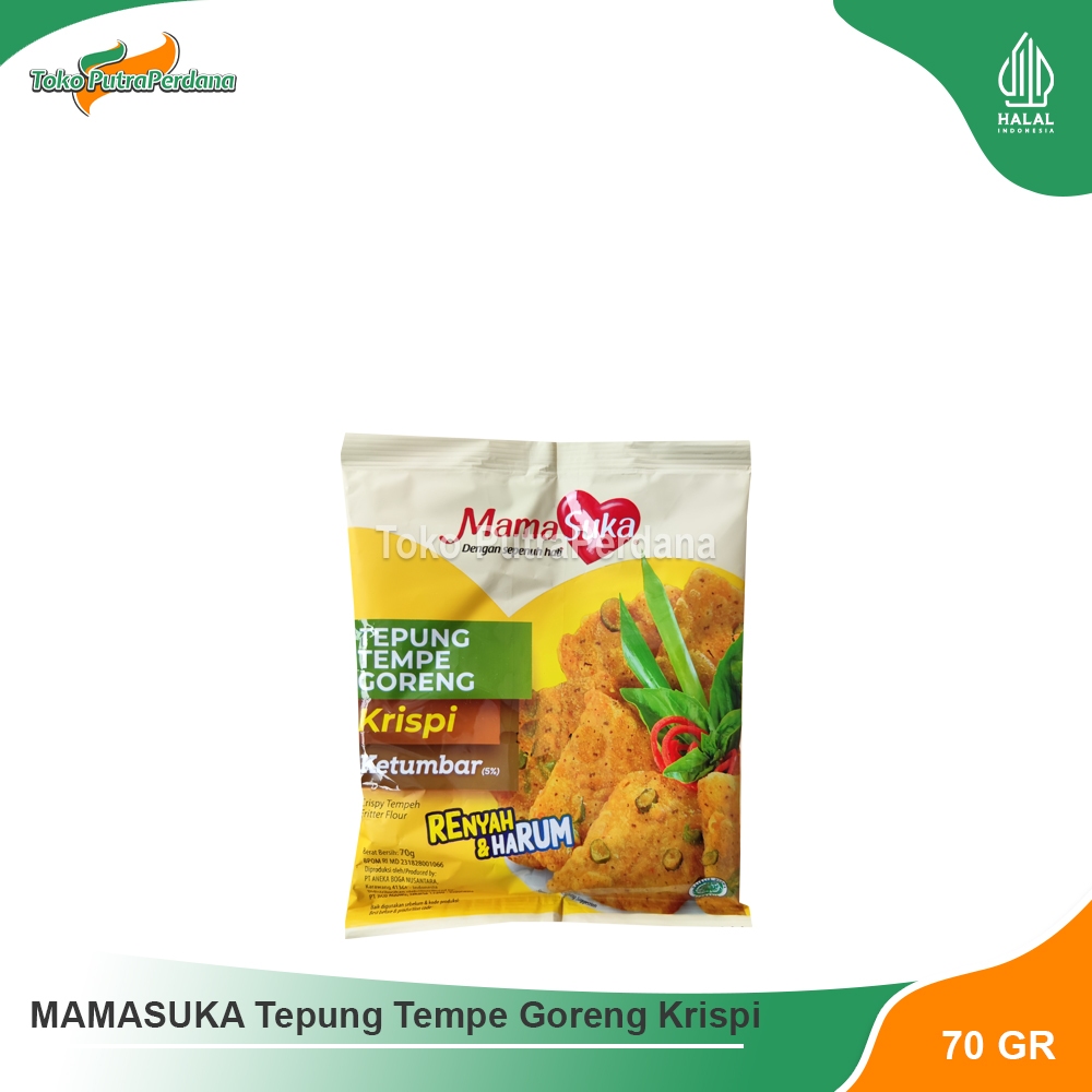 

MAMASUKA Tepung Tempe Goreng 70gr