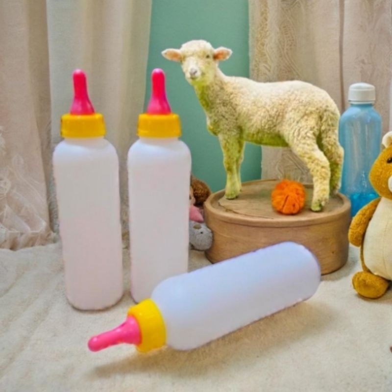 BOTOL PUTIH DOT Merah botol susu cempe 500 ml