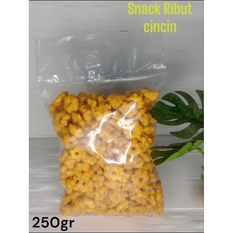 

snack Ribut cincin 250gr enak